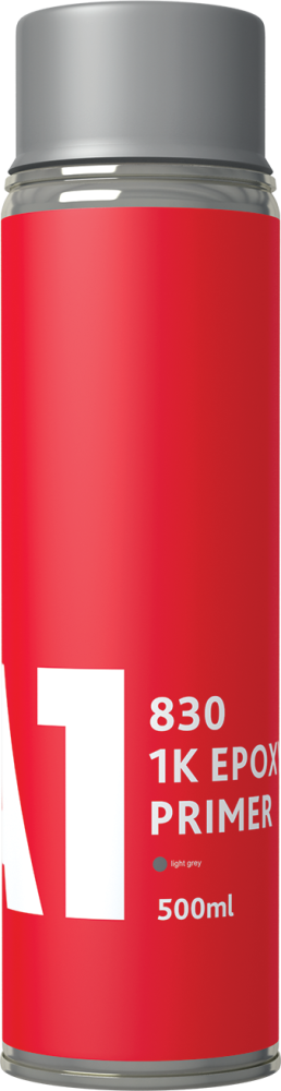 A1 P1-830EP-500LG 1K EPOXY PRIMER Light Grey Эпоксидный грунт в аэрозоли светло-серый 500 мл