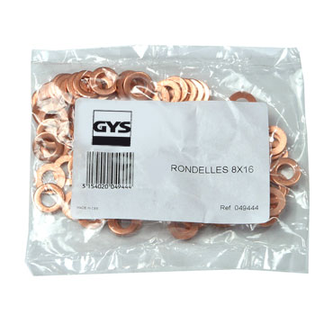 049444 Кольца d 8x16мм - 100шт