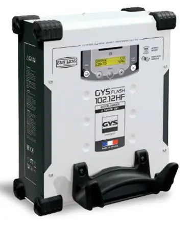 029606 102.12 HF  проф. инверт. зарядное устройство с авт.управ. для крепления на стену (провода 5м)