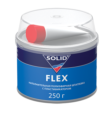 318.0250 SOLID FLEX - (250 гр) наполнительная шпатлевка с пластификатором