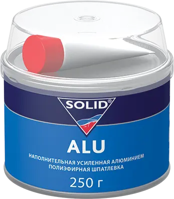 314.0250 SOLID ALU - (фасовка 250 гр) наполнительная шпатлевка, усиленная алюминием