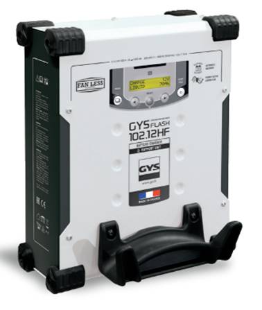 029606 102.12 HF  проф. инверт. зарядное устройство с авт.управ. для крепления на стену (провода 5м)