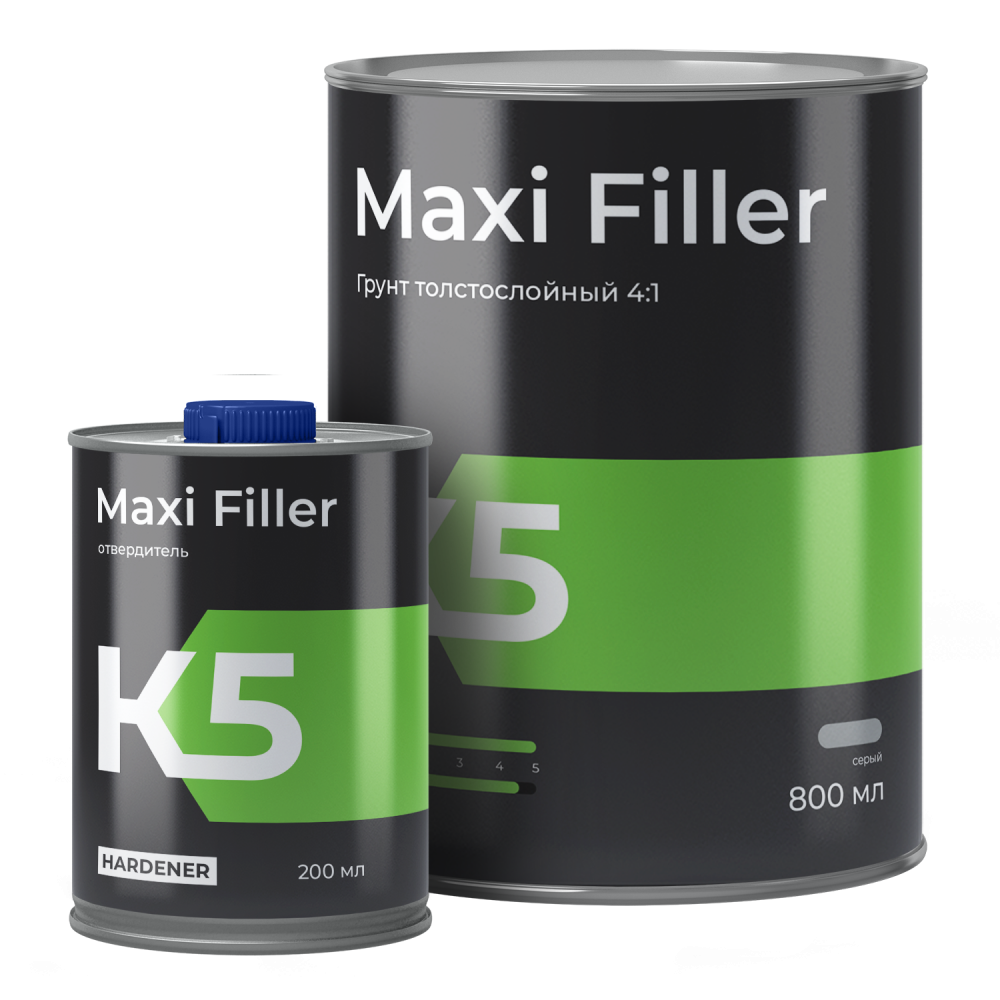 386.4180.05 K5_Maxi_Filler_Grey_800ml+Hardener200ml