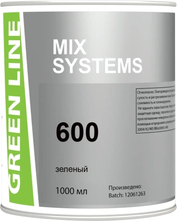 GREEN LINE 600 зеленый, 1000 ml.