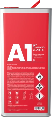 627 Diamond Clear HS - лак (5л +2,5л) в компл. с отвердителем
