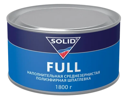 311.1800 SOLID FULL (фасовка 1800 гр) наполнительная среднезернистая шпатлевка