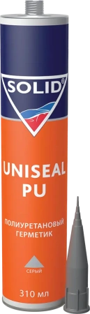 361.0313.1 SOLID UNISEAL PU (310 мл) - полиуретановый герметик, цвет серый