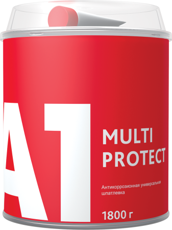 А1 MULTI  PROTECT  Антикоррозионная универсальная шпатлевка 1800 гр