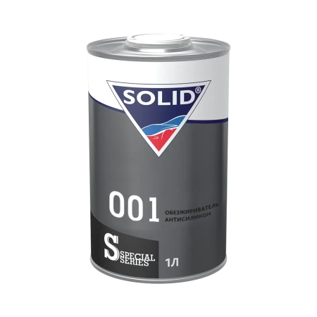 101.0101 SOLID 001  - обезжириватель антисиликон  (фасовка 1000 мл)