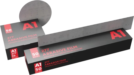 277Abrasive Film абразив на пленочной основе в полосках 70*420 (14 отверстий) P240 с пылеотводом