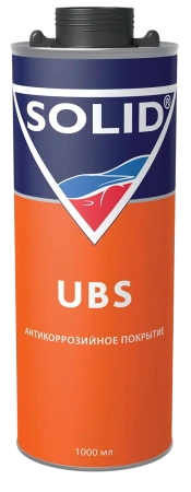 342.1004 SOLID UBS (1000 мл) - антикоррозионное средство под пистолет, цвет: черный