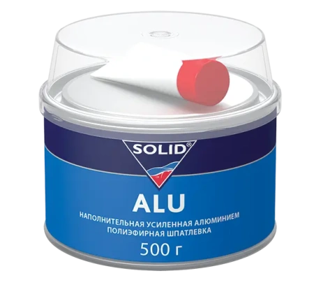 314.0500 SOLID ALU - (фасовка 500 гр) наполнительная шпатлевка, усиленная алюминием