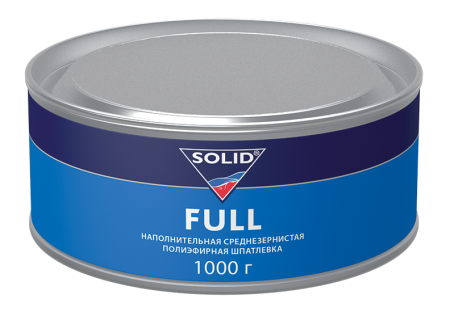 311.1000 SOLID FULL (фасовка 1000 гр) наполнительная среднезернистая шпатлевка