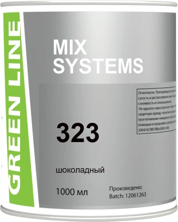 GREEN LINE 323 шоколадный, 1000 ml.