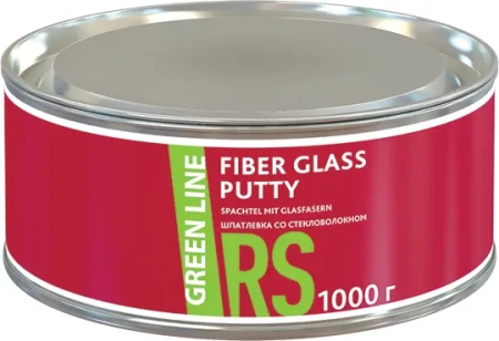 GREEN LINE FIBER GLASS PUTTY Шпатлевка со стекловолокном , 1000 г