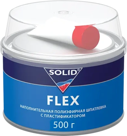 318.0500 SOLID FLEX - (500 гр) наполнительная шпатлевка с пластификатором